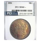 1884 Morgan MS65+ LISTS $450