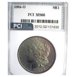 1884-O Morgan MS66 LISTS $450