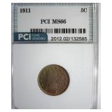 1911 Nickel MS66 LISTS $925