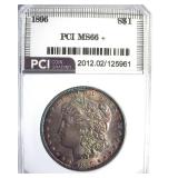 1896 Morgan MS66+ LISTS $600