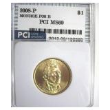 2012-P Pos B $1 Arthur PCI MS69