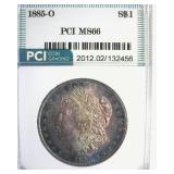 1885-O Morgan MS66 LISTS $450