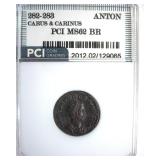 282-283 AD Carus & Carinus PCI MS62BR Ancient Rome