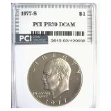1977-S Ike PCI PR70 DCAM