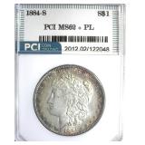 1884-S Morgan MS62+ PL LISTS $42500