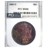 1885-O Morgan MS66 LISTS $450