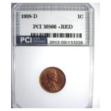 1928-D Cent MS66+ RD LISTS $62000