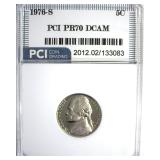 1976-S Nickel PR70 DCAM LISTS $500