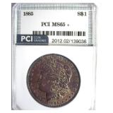 1885 Morgan PCI MS65+ Great Color