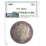 1900 Morgan PCI MS65 Nice Color