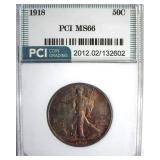 1918 Walking Liberty MS66 LISTS $16500