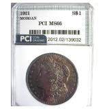 1921 Morgan MS66 LISTS $700