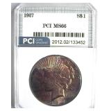 1927 Peace MS66 LISTS $26500