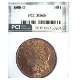1899-O Morgan MS68 LISTS $40000