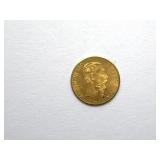 1865 Gold Token Mexico Restrike Maximilian