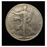 1928-S Walking Liberty VF+