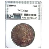 1899-S Morgan MS63 LISTS $1200