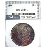 1896 Morgan MS67+ LISTS $6500