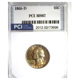1955-D Quarter MS67 LISTS $11500