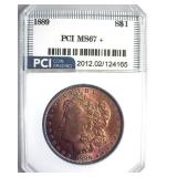 1889 Morgan MS67+ LISTS $26000
