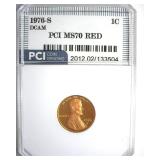 1976-S Cent PR70 DCAM RD LISTS $10000