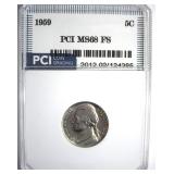1959 Nickel MS68 FS LISTS $18000 IN 67+ FS