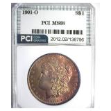 1901-O Morgan MS68 LISTS $75000