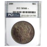 1898 Morgan MS66+ LISTS $950