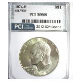 1974-S Silver Ike MS69 LISTS $11500