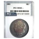 1901 Morgan MS63+ LISTS $27500