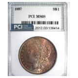 1897 Morgan MS68 LISTS $80000