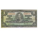 1937 Dollar Canada P58