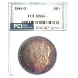 1884-O Morgan PCI MS65+ Great Color