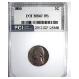1956 Nickel MS67 FS LISTS $2400