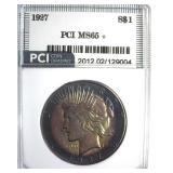 1927 Peace MS65+ LISTS $4500