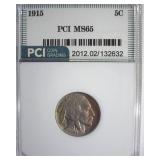 1915 Nickel MS65 LISTS $525