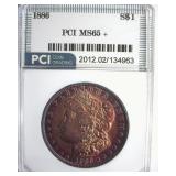 1886 Morgan PCI MS65+ Incredible Color