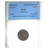253-268 AD Gallienus MS64 Ancient Rome