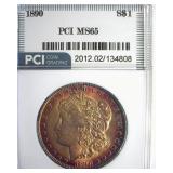 1890 Morgan MS65 LISTS $950