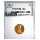 1978-S Cent PR70 DCAM RD LISTS $1600