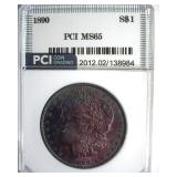 1890 Morgan MS65 LISTS $950