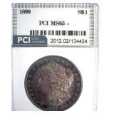 1890 Morgan MS65+ LISTS $2200