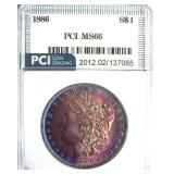 1886 Morgan MS66 LISTS $475