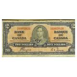 1937 2 Dollars Canada P59C
