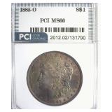 1885-O Morgan MS66 LISTS $450