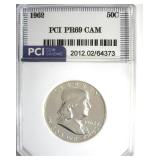1962 Franklin PR69 CAM LISTS $750