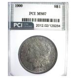 1900 Morgan MS67 LISTS $5000