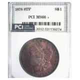 1878 8TF Morgan MS66+ LISTS $22000