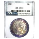 1923 Peace MS66 LISTS $500