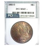 1885-O Morgan MS67+ LISTS $5500